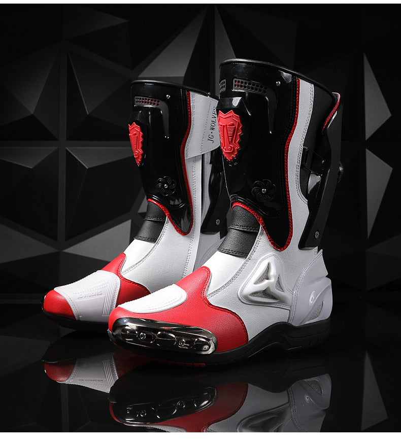 MotoGuard: Motorcycle Boots for Track Riding