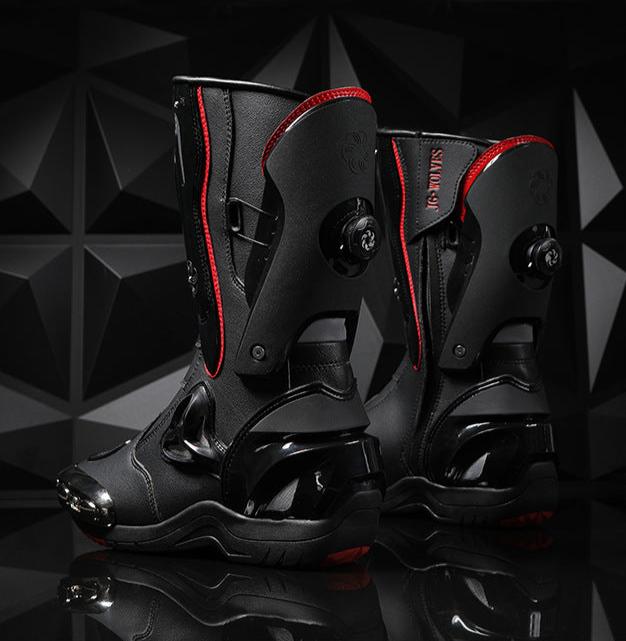 MotoGuard: Motorcycle Boots for Track Riding