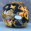 SamuraiX: Ram3 Pedrosa Half Helmet for Men and Women, Off-Road Summer Helmet for Downhill Racing and Mountain Cross