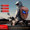 LED Light-Up Mochila Knight Cycling Backpack