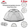 Naturehike Geodesic Dome Tent with Chimney: 4-Season Family Outdoor Camping Tent