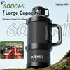 ThermoMax: Large Vacuum Flask, Stainless Steel Outdoor Portable Tea Thermos