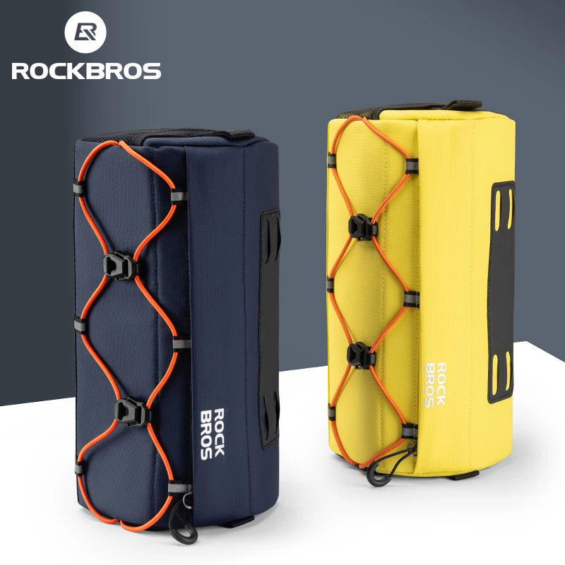 RockBros Bicycle Front Tube Bag: 2.2L Capacity Waterproof Handlebar Bag