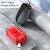 SolarCharge Mini: 1200mAh Solar-Powered Keychain Phone Charger, Portable Type-C Wireless Power Bank for iPhone, Samsung