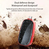 SolarCharge Mini: 1200mAh Solar-Powered Keychain Phone Charger, Portable Type-C Wireless Power Bank for iPhone, Samsung