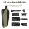 RockBros Bicycle Bag: Portable Cycling Top Tube Bag, Nylon MTB Road Phone Tool Bag with Reflective Ultralight Design