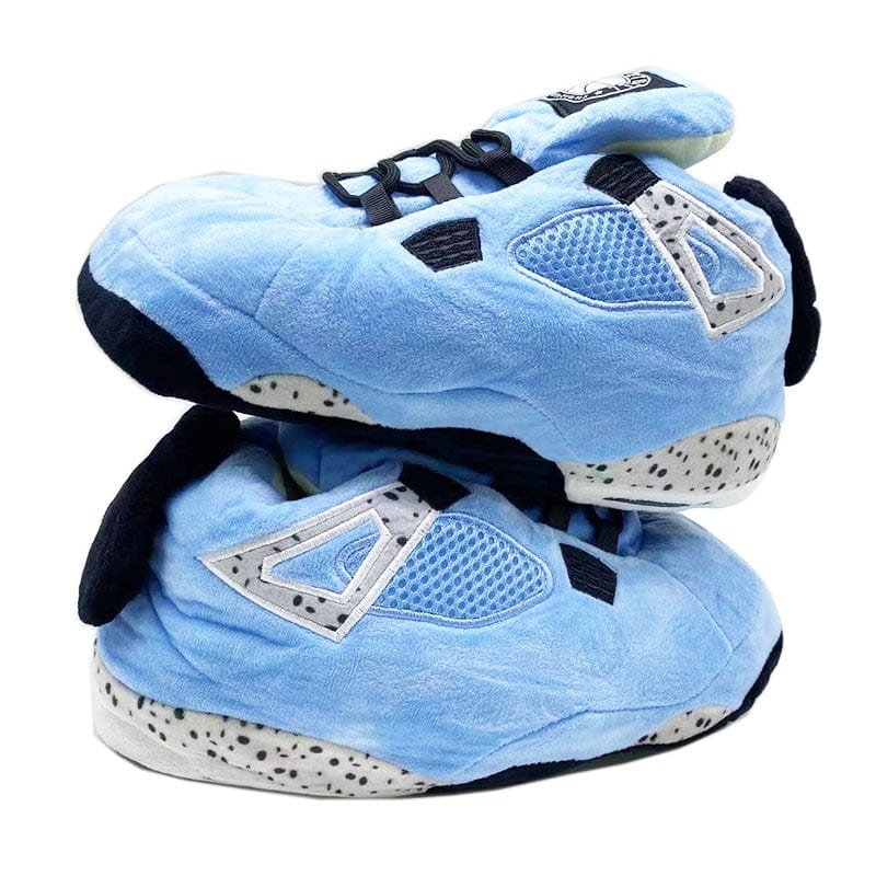 Aj Sneakers-like Plush Slippers Creative Wrapping Fuzzy Warm Winter Drag  Shoes | Fruugo KR